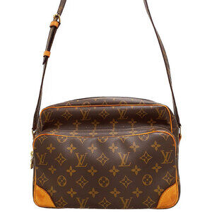 Louis Vuitton Monogram Leather Brown Nile Shoulder Bag
